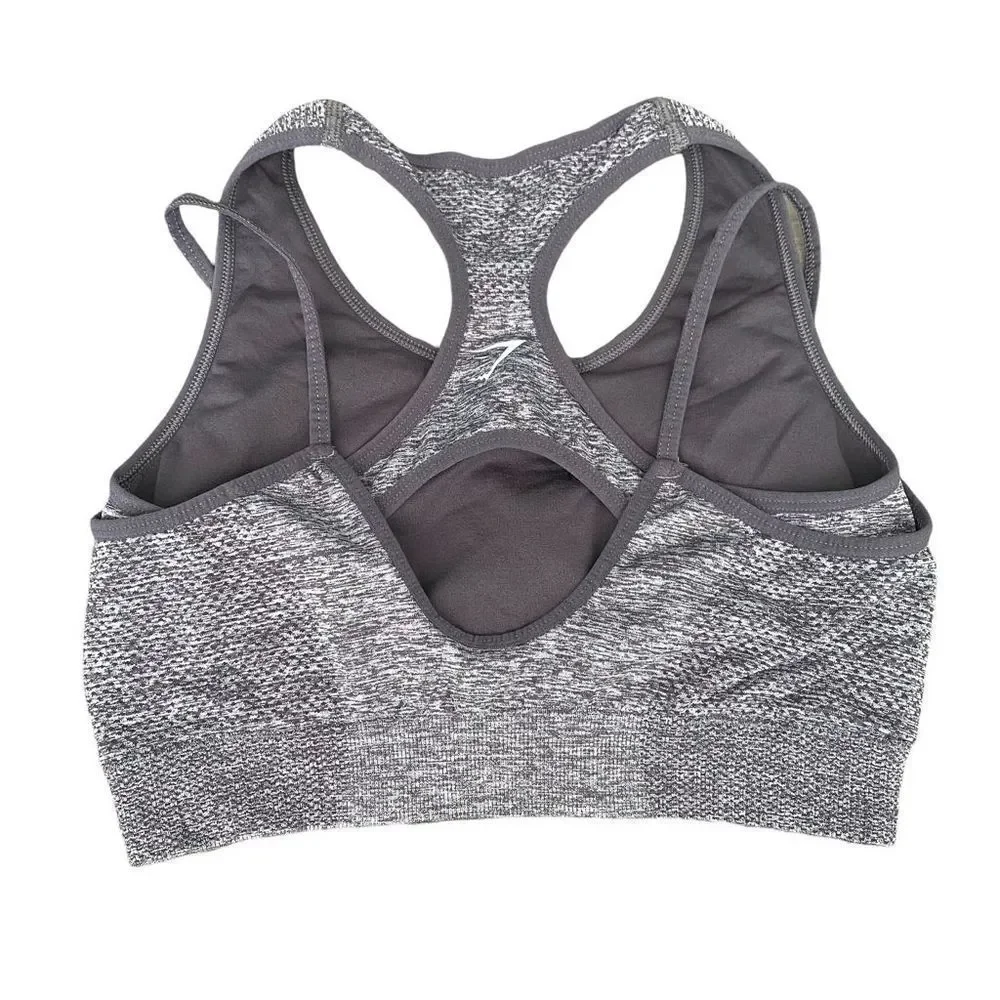 Gymshark Grey Racerback Sports Bra